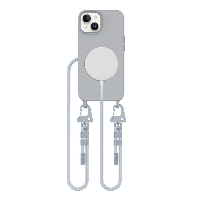 Tech-Protect MagNecklace MagSafe dėklas iPhone 14 - pilkas