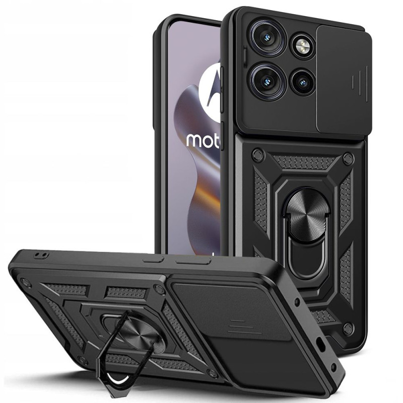 Tech-Protect CamShield Pro dėklas, skirtas Motorola EDGE 50 NEO - juodas