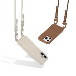 Tech-Protect MagNecklace MagSafe dėklas iPhone 15 - rudas