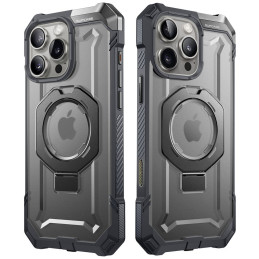 Supcase UB GRIP Mag MagSafe dėklas iPhone 16 Pro - pilkas