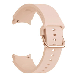 Tech-Protect silikoninis dirželis, skirtas Samsung Galaxy Watch 4/ 5/ 5 Pro/ 6/ 7/ FE – smėlio spalvos
