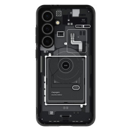 Spigen Ultra Hybrid dėklas, skirtas Samsung Galaxy S24 FE ZERO ONE - juodas