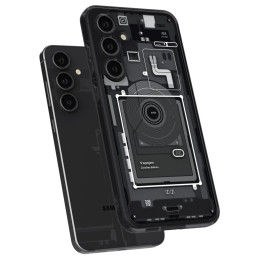 Spigen Ultra Hybrid dėklas, skirtas Samsung Galaxy S24 FE ZERO ONE - juodas
