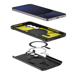 Spigen Tough Armor MagSafe dėklas Samsung Galaxy S24 FE - juodas