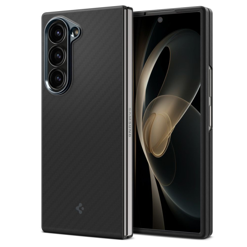 Spigen AirSKIN dėklas, skirtas Samsung Galaxy Z FOLD 6 - juodas
