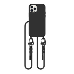 Tech-Protect MagNecklace MagSafe dėklas, skirtas iPhone 12 / 12 Pro - juodas