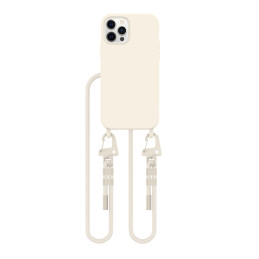 Tech-Protect MagNecklace MagSafe dėklas, skirtas iPhone 12 / 12 Pro - smėlio spalvos