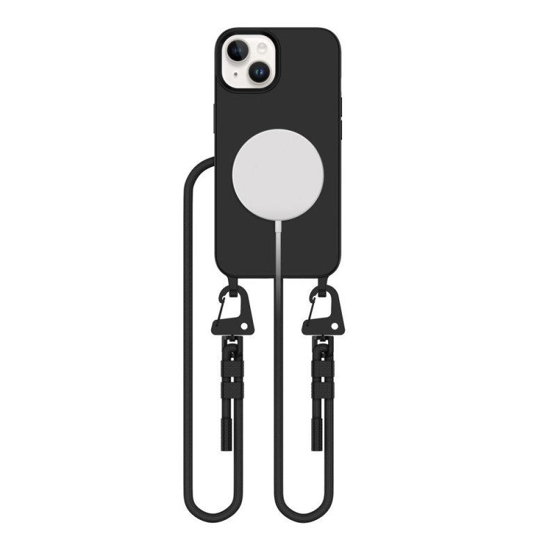 Tech-Protect MagNecklace MagSafe dėklas iPhone 14 - juodas