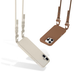 Tech-Protect MagNecklace MagSafe dėklas iPhone 14 Pro - rudas