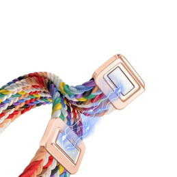 Tech-Protect NylonMag dirželis, skirtas Xiaomi Smart Band 8/ 9 / NFC – violetinė