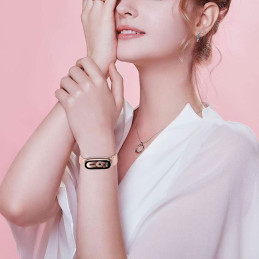 Tech-Protect NylonMag dirželis, skirtas Xiaomi Smart Band 8/ 9 / NFC – violetinė