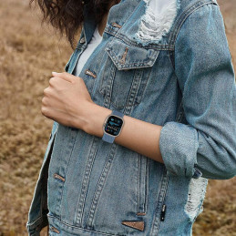 Tech-Protect nailoninis dirželis, skirtas Apple Watch 6/ 7/ 8/ 9/ 10/ SE (40/ 41/ 42MM) – juodas