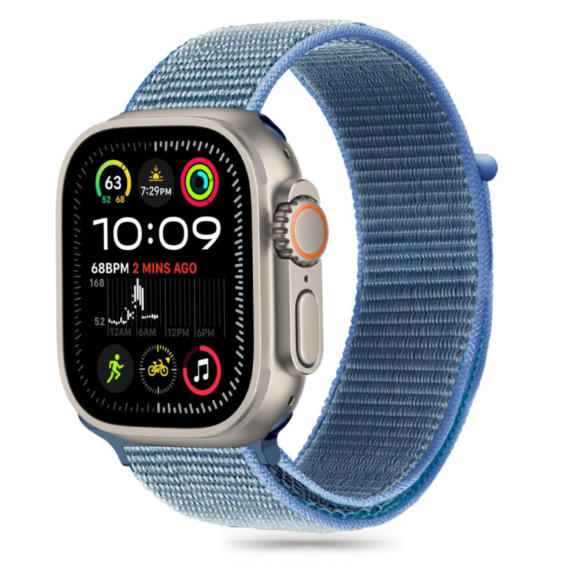 Tech-Protect nailoninis dirželis, skirtas Apple Watch 6/ 7/ 8/ 9/ 10/ SE (40/ 41/ 42MM) – mėlynas