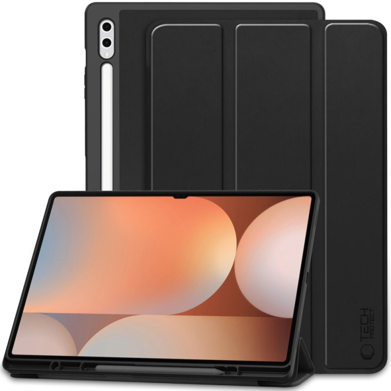 Tech-Protect SC rašiklio dėklas, skirtas Samsung Galaxy TAB S8 Ultra / S9 Ultra / S10 Ultra - juodas