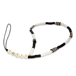 Guess Heishi Beads pakabukas - juodai baltas