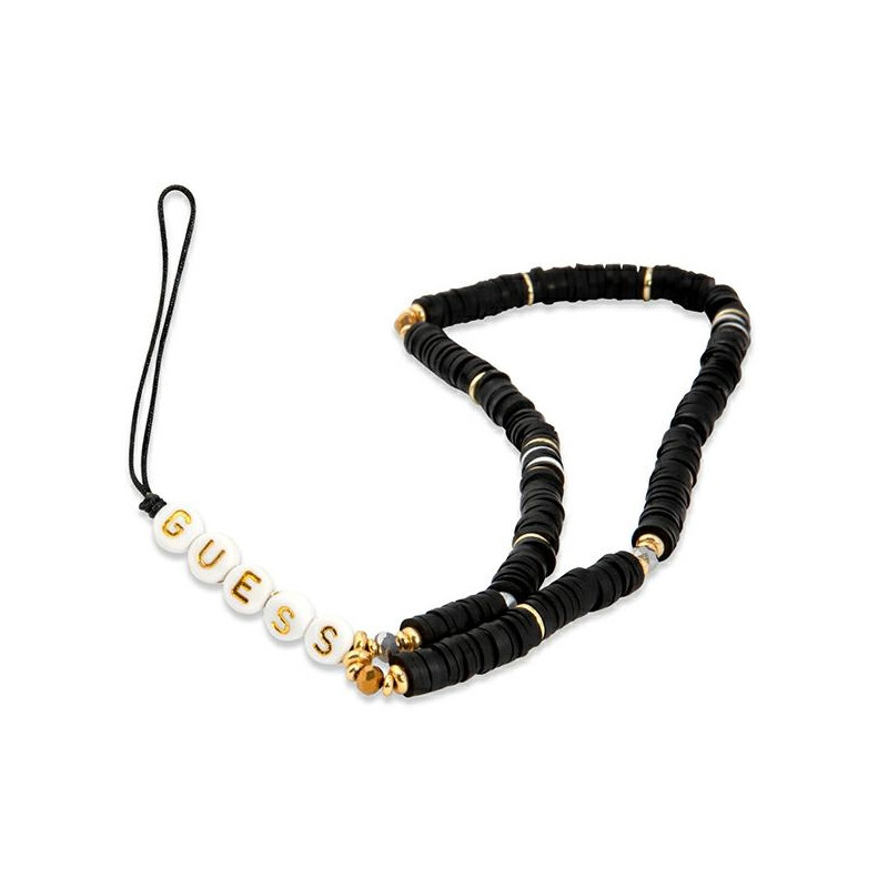 Guess Heishi Beads pakabukas - juodas