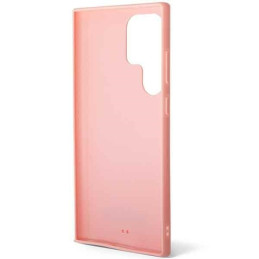 Karl Lagerfeld 3D Monogram dėklas, skirtas Samsung Galaxy S23 Ultra - rožinis