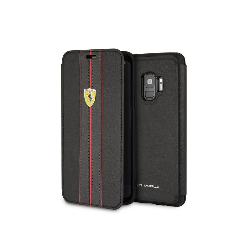 Ferrari Urban dėklas, skirtas Samsung Galaxy S9 - juodas