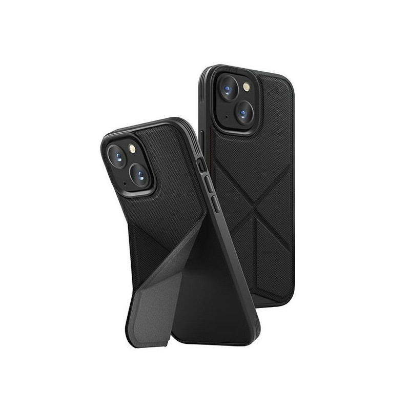 UNIQ Transforma Magclick įkrovimo dėklas iPhone 14 Plus - juodas