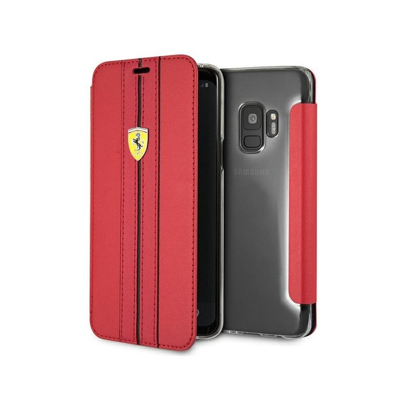 Ferrari Urban dėklas, skirtas Samsung Galaxy S9 - raudonas