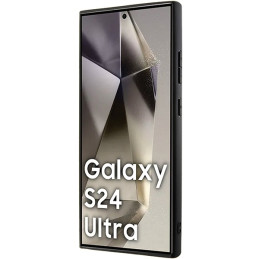 BMW Carbon Tricolor Line MagSafe dėklas Samsung Galaxy S24 Ultra - juodas