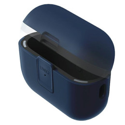 UNIQ Clyde Lock Case, skirtas AirPods Pro 2 (2022/ 2023) – mėlynai tamsiai pilkas