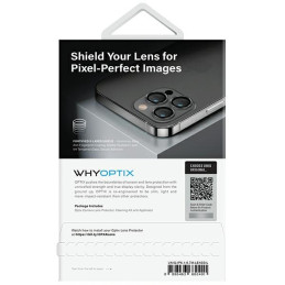 UNIQ Optix aliuminio fotoaparato objektyvo apsauga iPhone 14/ 14 Plus fotoaparato objektyvui su aplikatoriumi – sidabrin...