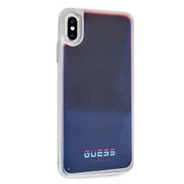 Guess California Glow tamsiame dėkle, skirta iPhone Xs Max – raudona