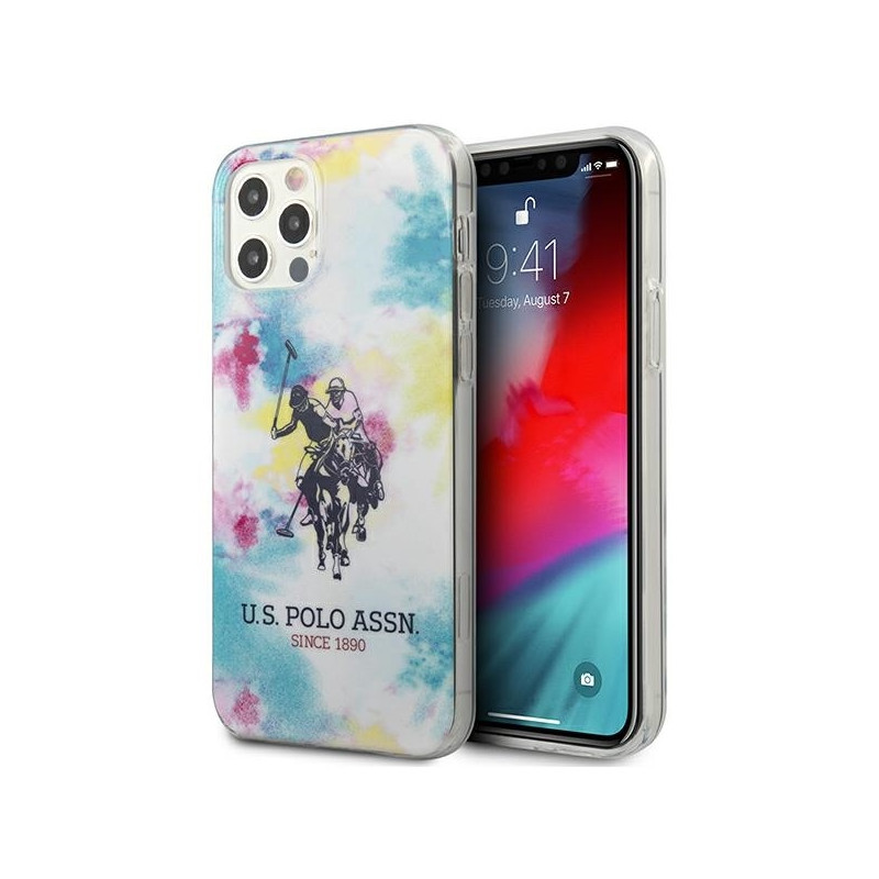 JAV Polo Assn byla Tie & Dye kolekcija, skirta iPhone 12 Pro Max – įvairiaspalvė