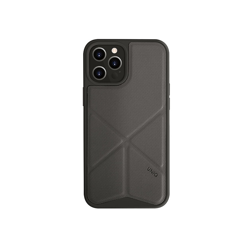 UNIQ Transforma dėklas iPhone 12 / iPhone 12 Pro - pilkas