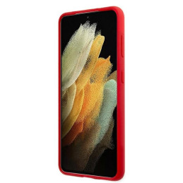 JAV Polo Assn byla Silikoninis tonas, skirtas Samsung Galaxy S21+ – raudonas