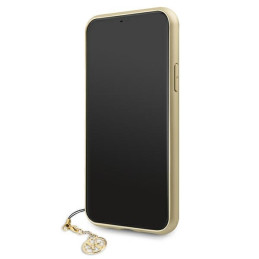 Guess 4G Charms Collection dėklas, skirtas iPhone 11 / Xr - pilkas