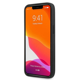 Karl Lagerfeld Saffiano Ikonik Karl& 39 s Head dėklas, skirtas iPhone 13 Pro / iPhone 13 - juodas
