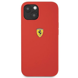 Ferrari silikoninis dėklas iPhone 13 mini - raudonas