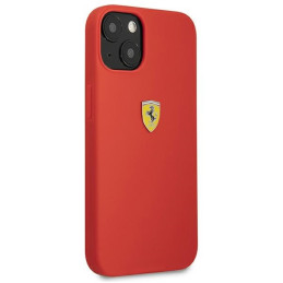 Ferrari silikoninis dėklas iPhone 13 mini - raudonas