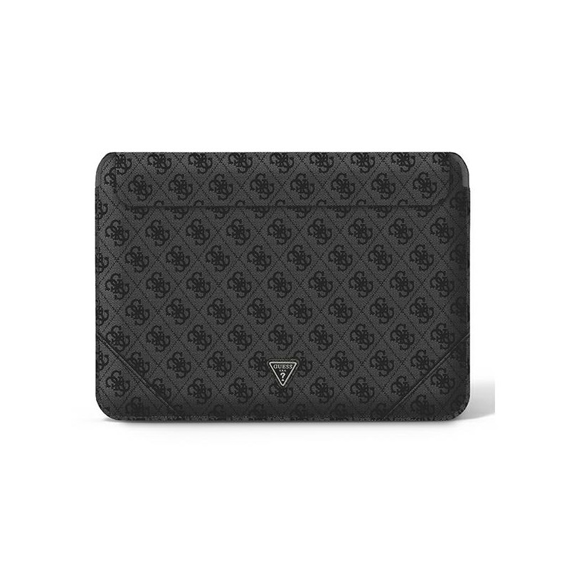 Guess 4G Uptown Triangle Logo dėklas 13-14" nešiojamam kompiuteriui - juodas