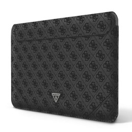 Guess 4G Uptown Triangle Logo dėklas 13-14" nešiojamam kompiuteriui - juodas