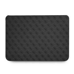 Guess 4G Uptown Triangle Logo dėklas 13-14" nešiojamam kompiuteriui - juodas