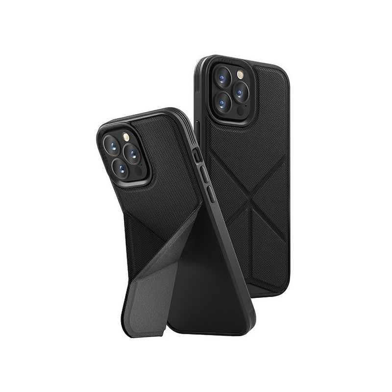 UNIQ Transforma MagSafe dėklas, skirtas iPhone 13 Pro Max - juodas