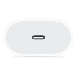 Apple MUVV3ZM/ A USB-C 20W sieninis įkroviklis - baltas
