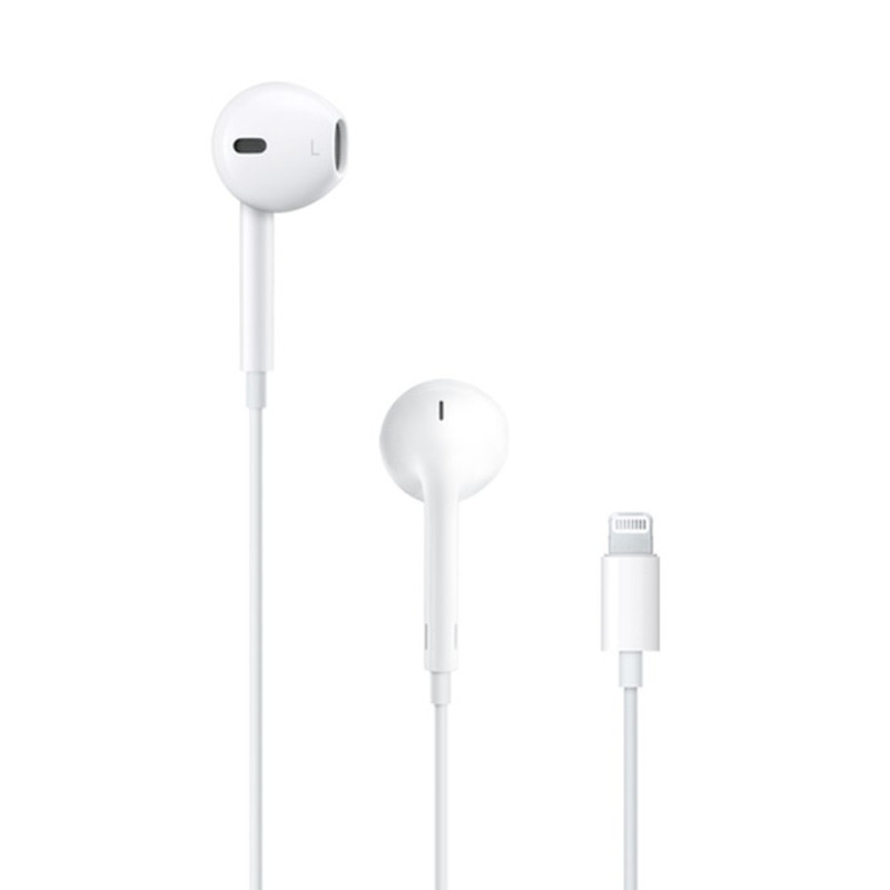 Apple EarPods ausinės su Lightning antgaliu iPhone baltos spalvos (EU Blister)(MMTN2ZM/ A)