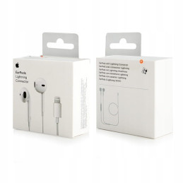 Apple EarPods ausinės su Lightning antgaliu iPhone baltos spalvos (EU Blister)(MMTN2ZM/ A)