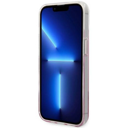 Karl Lagerfeld Choupette Fun dėklas iPhone 14 Plus - rožinis