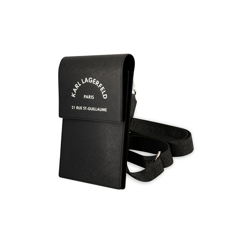 Karl Lagerfeld Embossed RSG rankinė - juoda