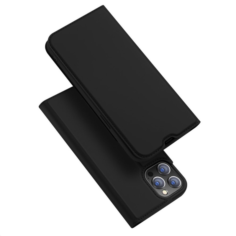 Dux Ducis Skin Pro dėklo dėklo dangtelis su atvartu iPhone 13 Pro juodas