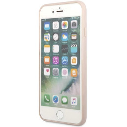 Guess 4G Stripe Collection dėklas, skirtas iPhone 7 / 8 / SE 2020 / SE 2022 - rožinė