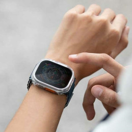Uniq Garde dėklas Apple Watch Ultra 49 mm - skaidrus