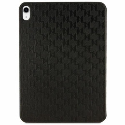 Karl Lagerfeld Saffiano Monogram Choupette dėklas iPad 10,9" - juodas