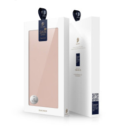 Dux Ducis Skin Pro dėklo dėklas su atvartu iPhone 13 Pro rožinis