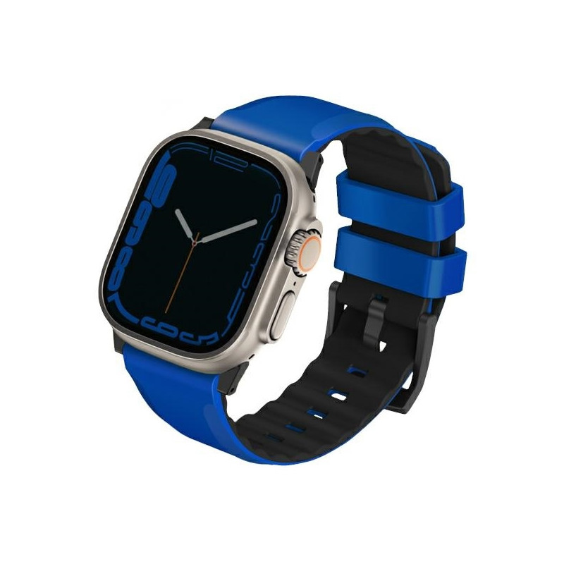 UNIQ Linus Airosoft silikoninis dirželis, skirtas Apple Watch 1/ 2/ 3/ 4/ 5/ 6/ 7/ 8/ SE/ SE2/ Ultra 42/ 44/ 45/ 49mm – ...